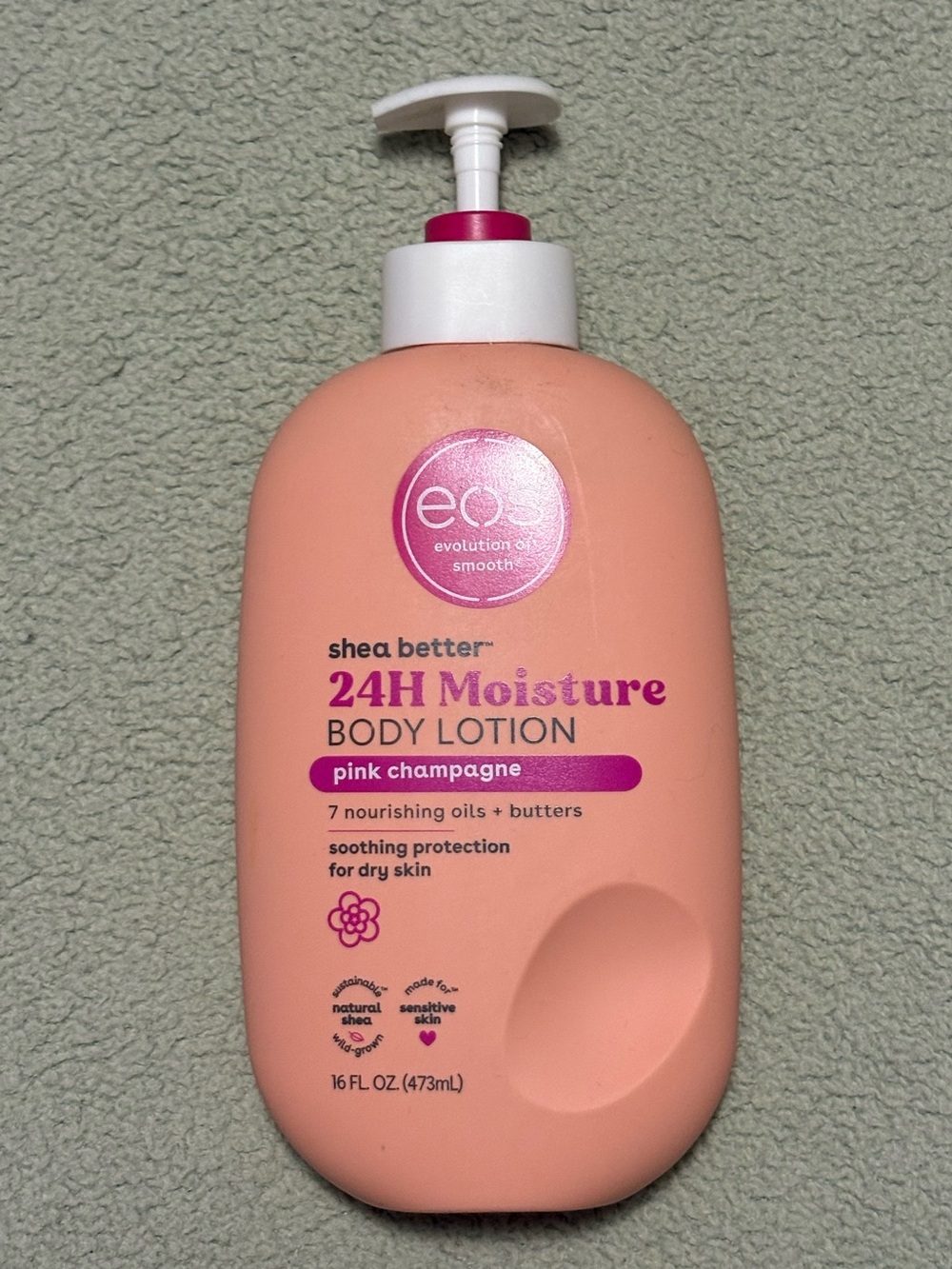 eos 24H Moisture Body Lotion - scent Pink Champagne